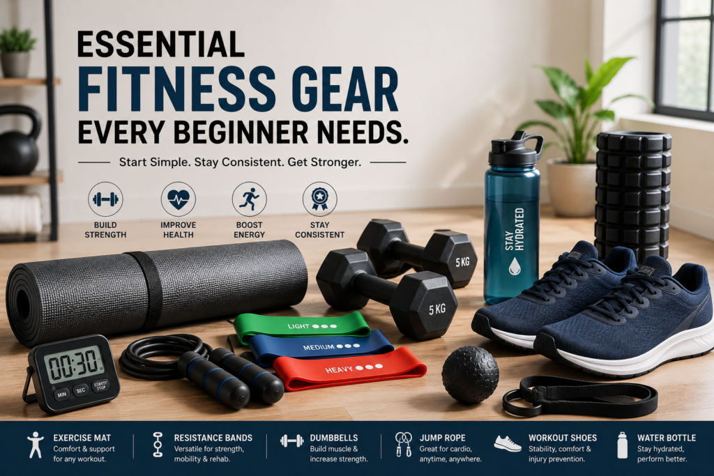 Essential Fitness Gear Every Beginner Needs